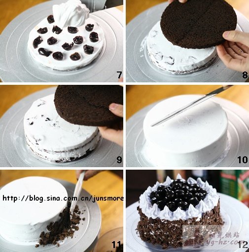 极简版黑森林蛋糕的做法——又一道简单蛋糕