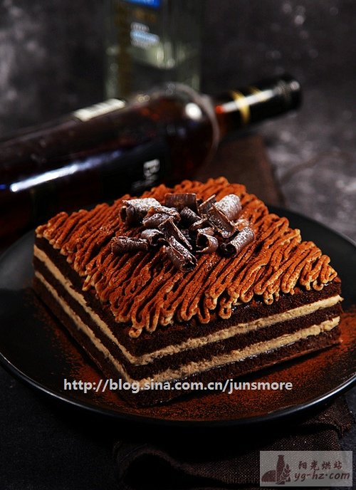 栗子巧克力蛋糕的做法---够简约，够大方，够美味