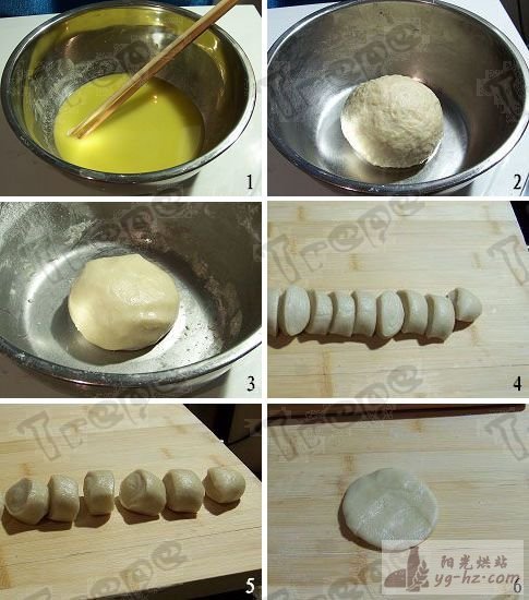 超详细步骤图——莲蓉酥的做法(附莲蓉做法)