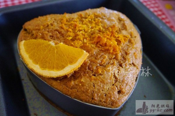 香橙红萝卜蛋糕的做法
