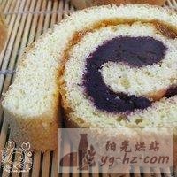 紫薯海绵蛋糕卷的做法图解10