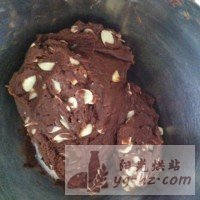 浓香黑巧克力杏仁饼干 #长帝烘焙节#的做法{C}{C}<!-- 图解10 -->
