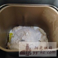 冷藏中种北海道吐司～面包机揉面的做法图解4