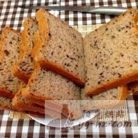 养生紫米红糖面包～柔软法式面包机版的做法图解3