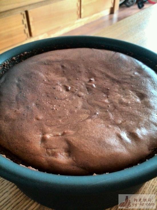 巧克力乳酪蛋糕（6寸圆模）的做法