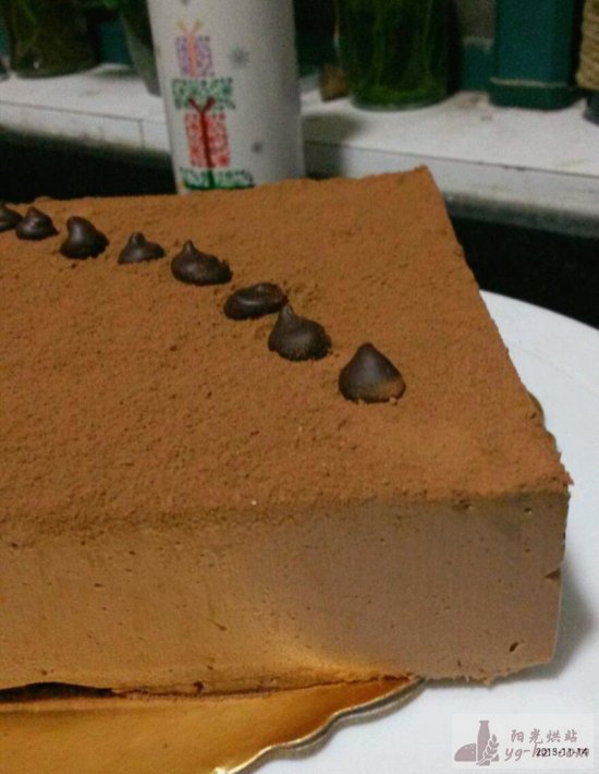 咖啡巧克力慕斯蛋糕的做法