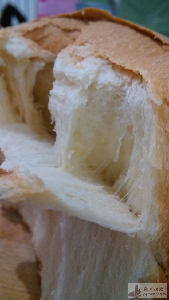 面包机版炼奶吐司的做法