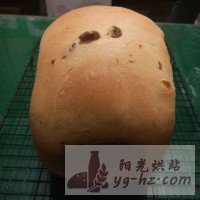 葡萄干面包——面包机版的做法图解5