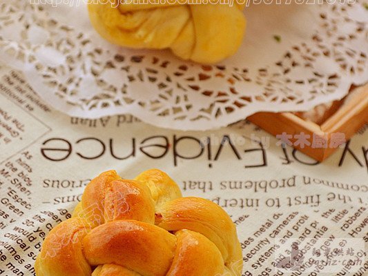 #九阳烘焙剧场#烤箱试用之------绣球面包的做法
