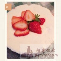 草莓冻芝士蛋糕的做法图解7