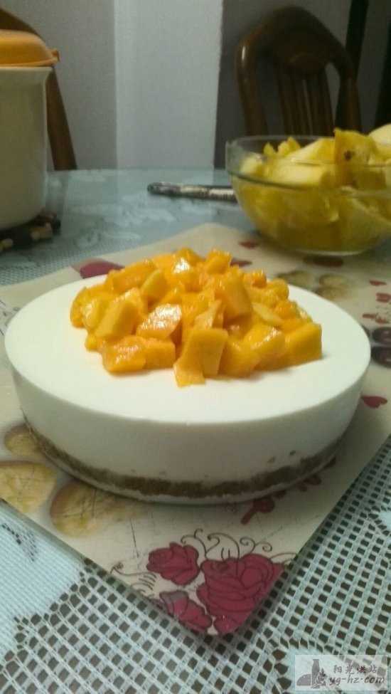 芒果芝士蛋糕的做法