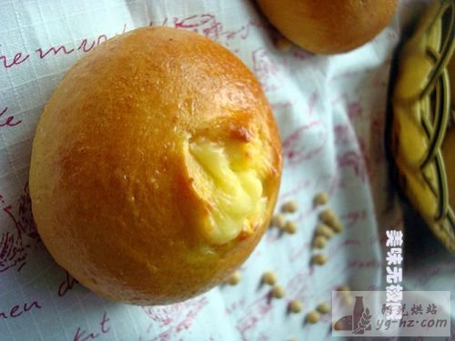 豆渣的花样年华——南瓜豆渣奶酪面包的做法