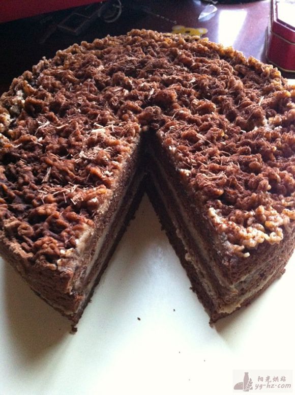 栗子巧克力蛋糕的做法
