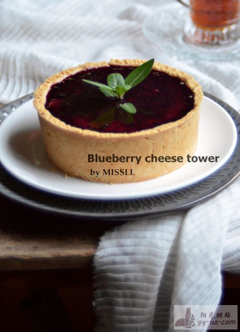 【蓝莓芝士塔】一款内外兼备的诱惑甜点