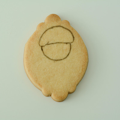 宋仲基欧巴也可以做饼干-太阳的后裔糖霜饼干的做法 步骤2