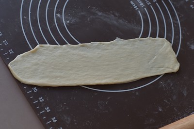 编织系列～五股麻花辫酥粒面包的做法 步骤3