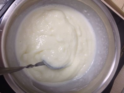 椰丝牛奶小方糕的做法 步骤6