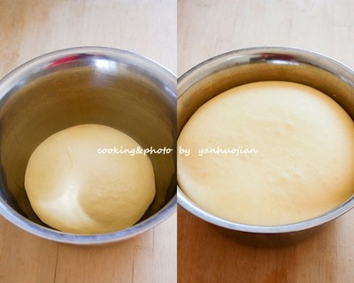 砂糖麻花面包（两股辫子）的做法 步骤1