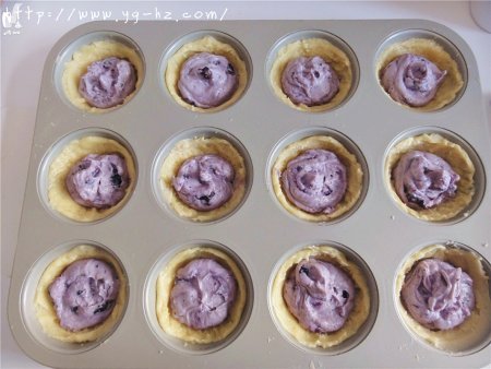 法式蓝莓奶酪月饼的做法 步骤15
