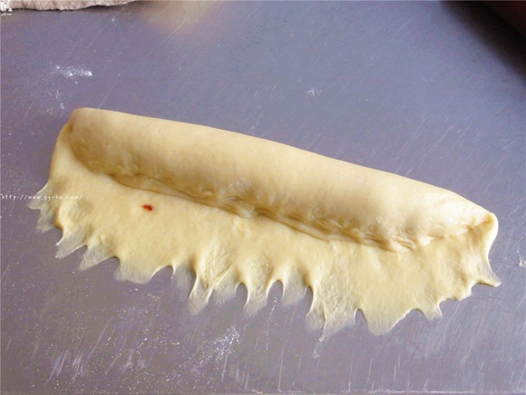 南瓜奶酪排包的做法 步骤11