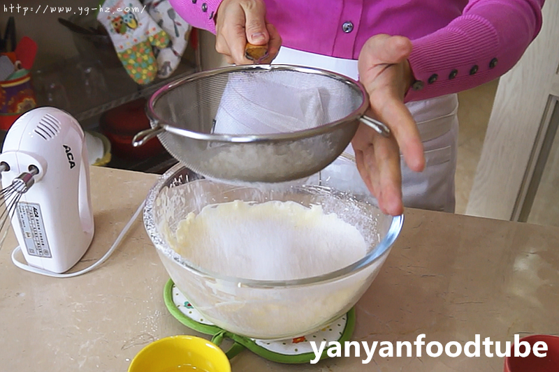 奶油元宝小蛋糕 Yuanbao Cake的做法 步骤5