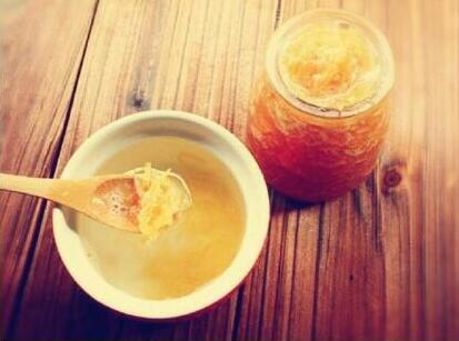 美味的蜂蜜柚子茶