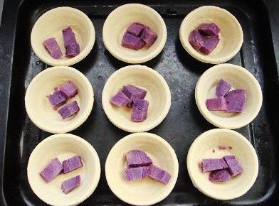 紫薯蛋挞的做法 步骤2