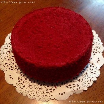 暖心红丝绒蛋糕［6寸绵软戚风版］的做法