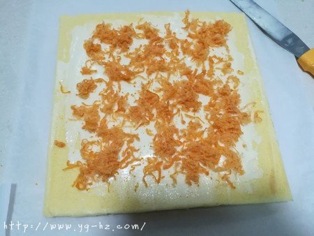 香葱肉松肥蛋糕卷～的做法 步骤14