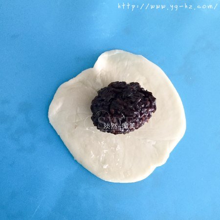 紫米馅老婆饼超快手（不用出膜不用醒面）的做法 步骤14
