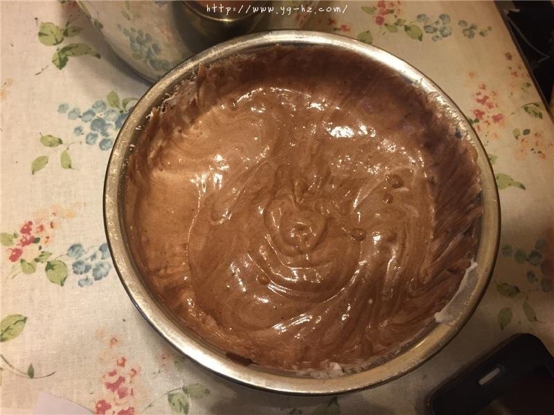 巧克力戚风裸蛋糕的做法 步骤14