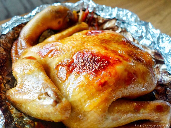 超好吃巨简便的焖烤豉油三黄鸡的做法