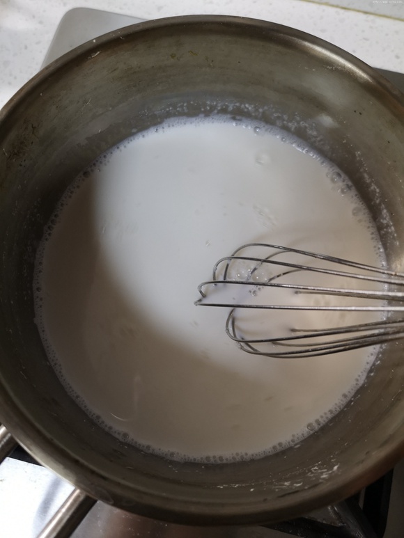 超快手的椰奶芒果糕（椰树椰汁版）的做法 步骤3