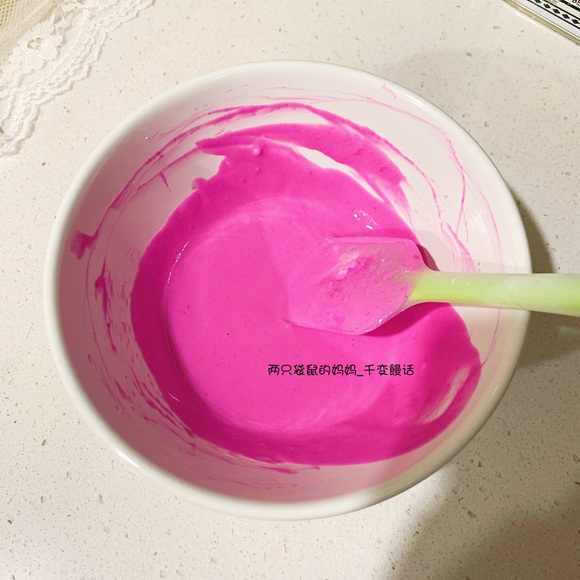 火龙果酸奶溶豆 | 无奶粉版的做法 步骤3