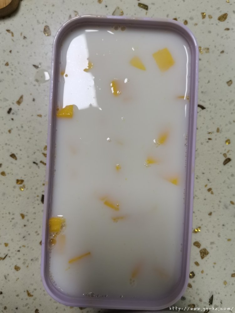 芒果椰奶冻（全网最简单好吃懒人必备甜品）的做法 步骤5