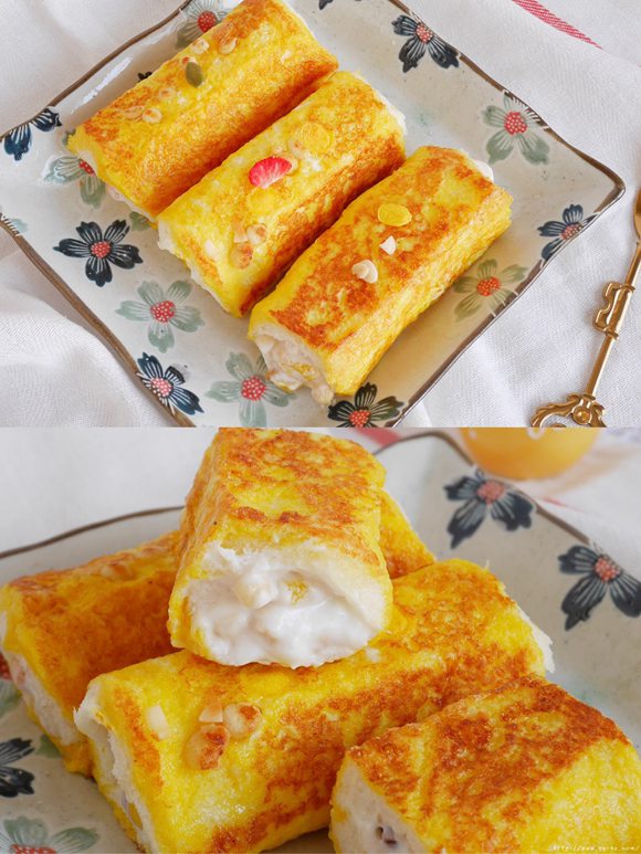 Grace's Blog 欣语心情: 芒果吐司 Mango Toast