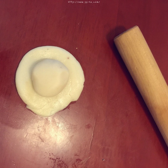 酥皮绿豆饼（酥到掉渣）的做法 步骤6