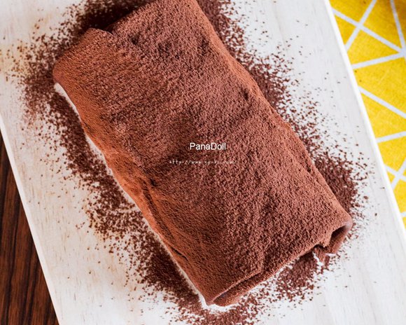 脏脏巧克力毛巾卷的做法 步骤17