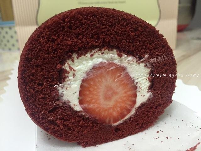 红绸卷红曲粉蛋糕卷红丝绒卷的做法 步骤21
