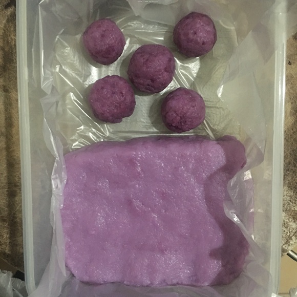 手残党也能做的紫薯牛奶小方的做法 步骤10
