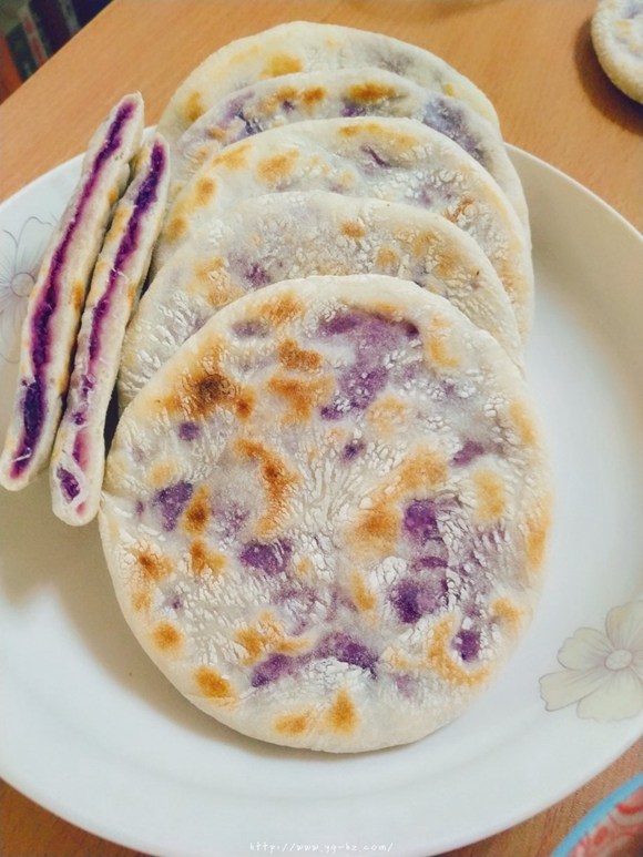 紫薯馅饼的做法 步骤4
