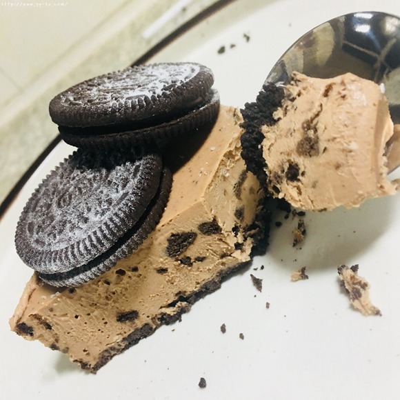 巧克力冰淇淋蛋糕（奥利奥）无敌快手简单的做法 步骤15