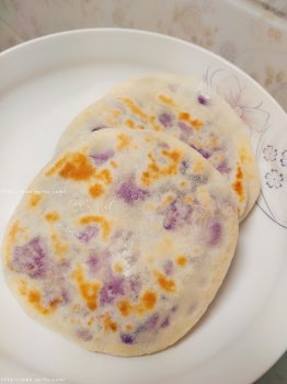 紫薯馅饼的做法步骤图，紫薯馅饼怎么做好吃