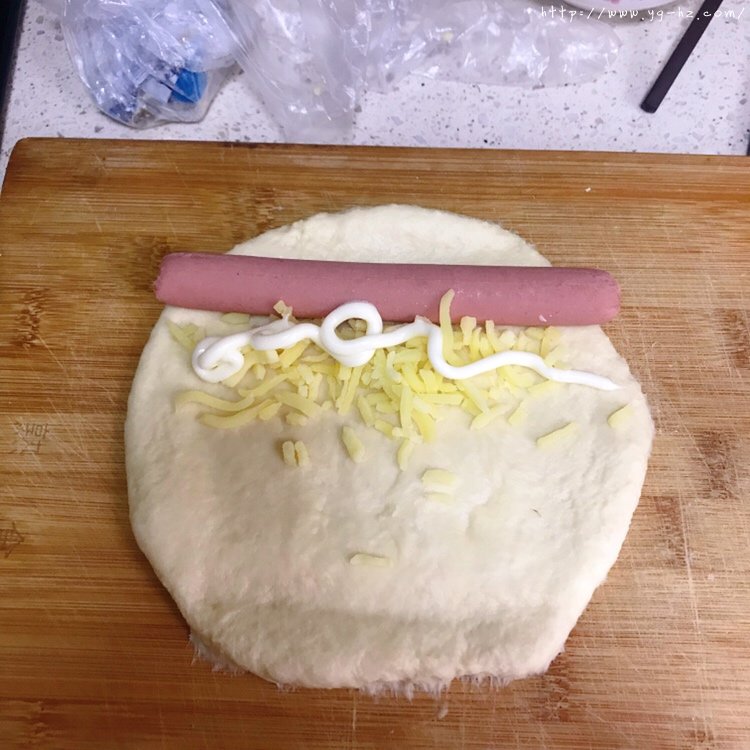 葱香芝士面包的做法 步骤4