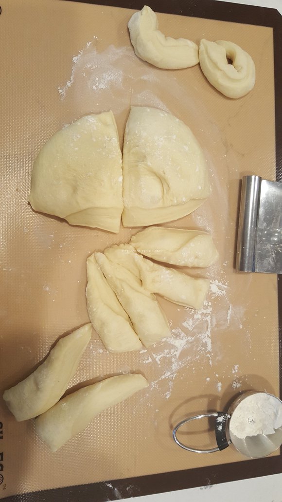 香软面包卷--经典甜面包配方的做法 步骤6