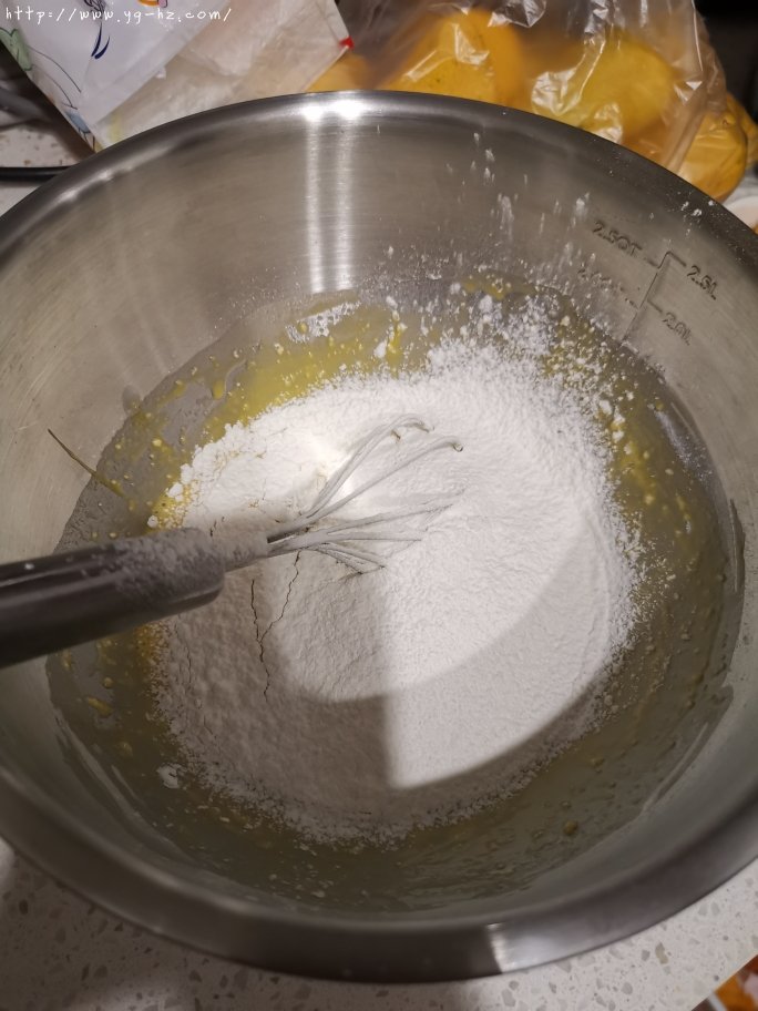 芒果奶油蛋糕的做法 步骤6