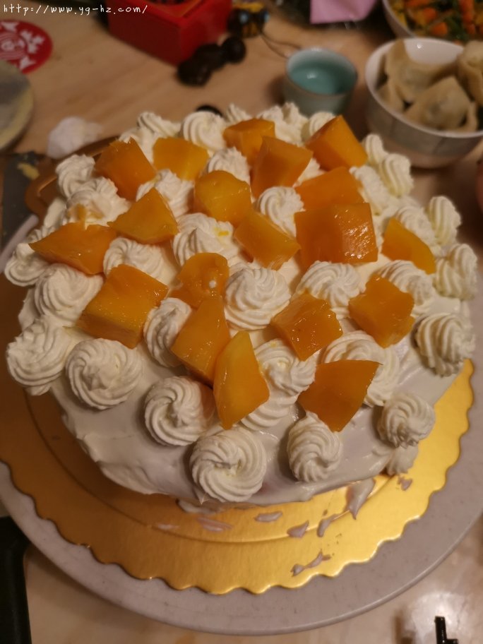 芒果奶油蛋糕的做法 步骤23