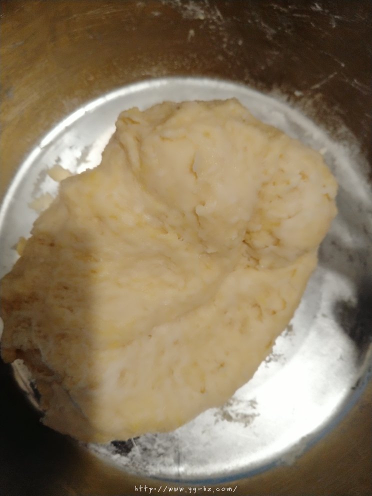 烤箱简单面包(第一次做发酵失败后又挽救回来)的做法 步骤5