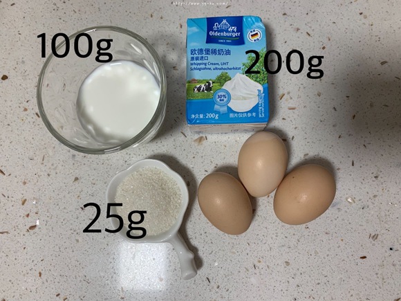 超简单的焦糖布丁的做法 步骤1