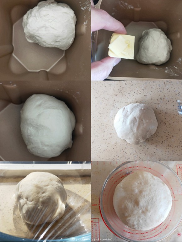 ㊙好吃不发胖，松软可口的毛毛虫豆沙面包的做法 步骤2